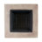 28" Concrete Wood Burning Outdoor Fire Pit Table With Lid-980041066