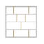Isaias 145cm H Standard Bookcase-642917774