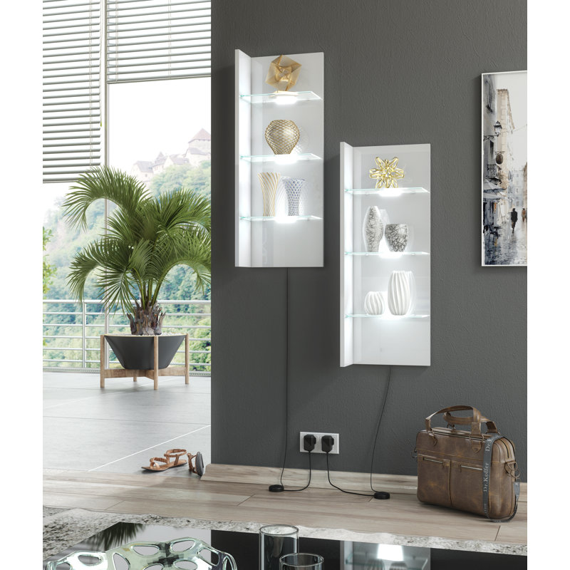 Clifton Display Cabinet, White
