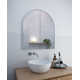 Two Door Steel Frame Arch Shape Medicine Cabinet