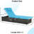2 Patio Chaise Lounges. , Breathable Cushion, Outdoor Pool Chairs, Gray Recliner . Foam Rust- Frame, Backyard Pe , Adjustable-1349916316