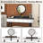 Kiree 4-Drawer Lighted Mirror Vanity Set with Stool -978678698