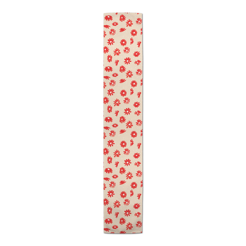 Bernardine Rectangle Polyester Table Runner, 72" x 16"