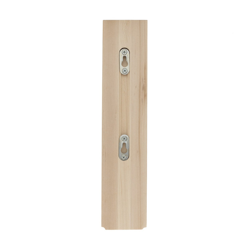 14 in x 3 in x 9 in Unfinished Large Solid Traditional Plain Wood Bracket Corbel, Hard Maple