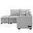 Upholstered L-Shaped Sectional Reversible-1570010529