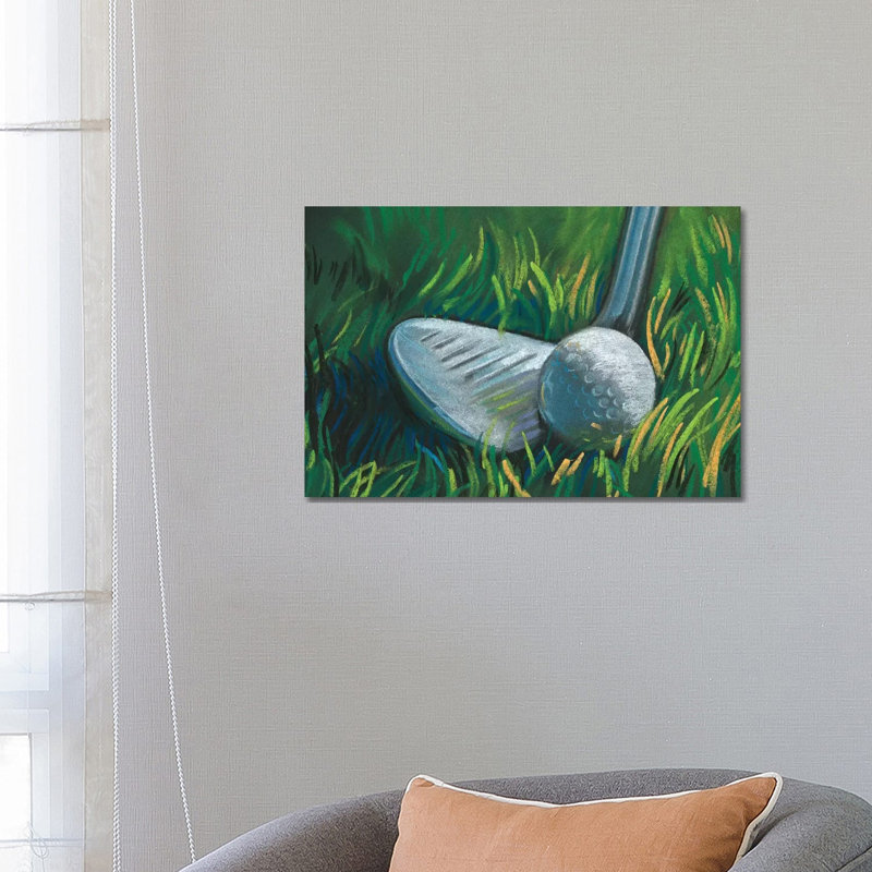 Tee Time II by Jennifer Paxton Parker - Wrapped Canvas Gallery-Wrapped Canvas Giclée, 66.04 cm H x 45.72 cm W