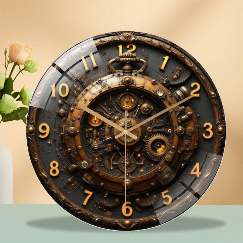 Horloge murale Steampunk