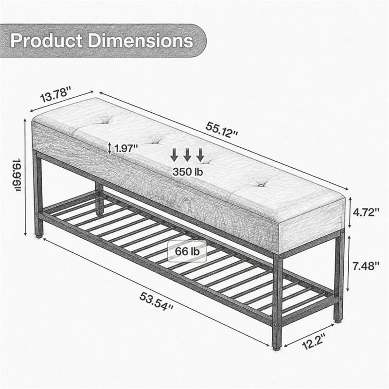 Upholstered Bench