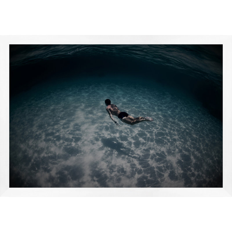 Swimmer Print by Mat Sanders