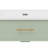 Arden 30" Contemporary Curved Bathroom Vanity With Ceramic Sink And Interior Storage-115680815