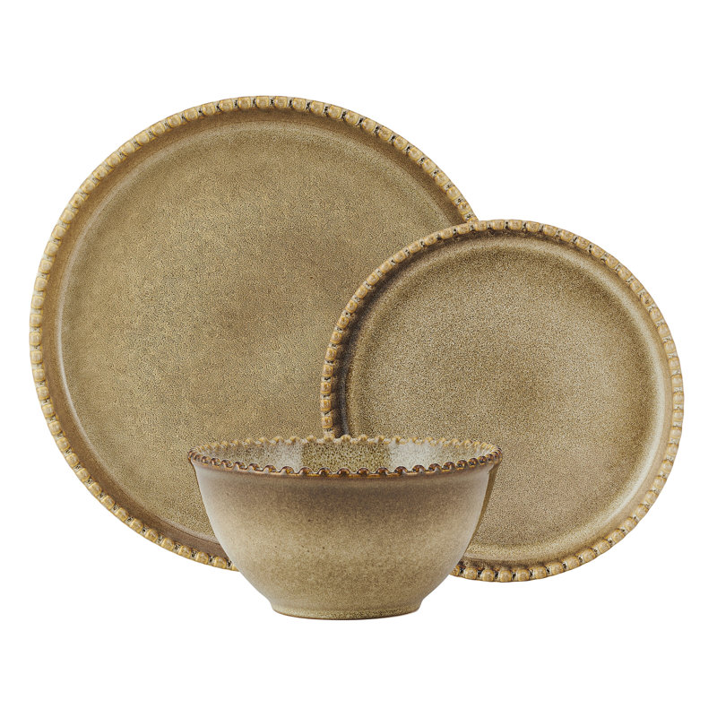 Pfaltzgraff Lumira 12-Piece Dinnerware Set, Service for 4