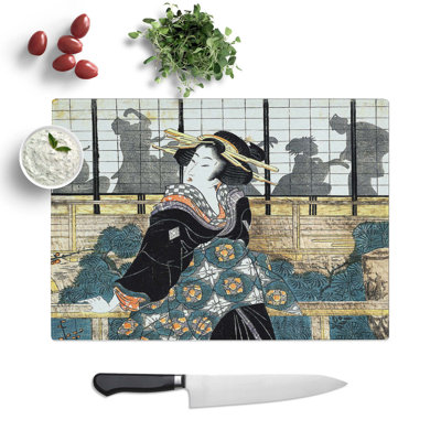 Glass Entertainer by Eizan Kikukawa Chopping Board
