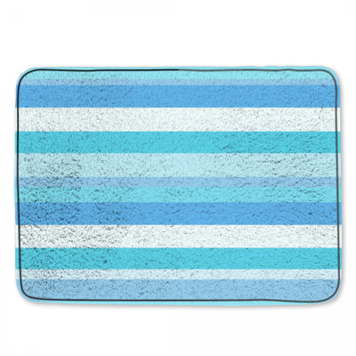 Tapis de bain à rayures