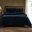 Stella Solid Colour Quilted Faux Silk Velvet Romantic Western Decorative Pillow Sham-582913474-582913481