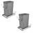 75 Gallon Pull out Trash Can-1598023432