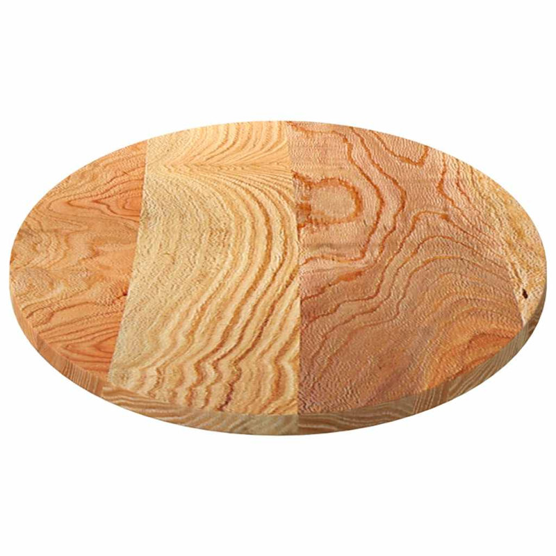 2-24 Solid Wood Table Top, 2cm H x 120cm W x 60cm D, Light brown