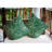 Cuban Flare Zentangle Floral Print Indoor/Outdoor Square Pillow-111784119-111784116