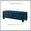 Banc rembourré capitonné avec rangement-131456895
