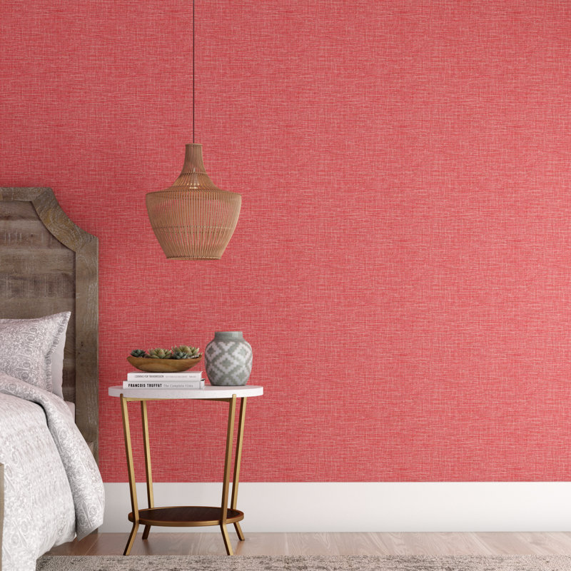 Dagmar Wallpaper Roll, Coral