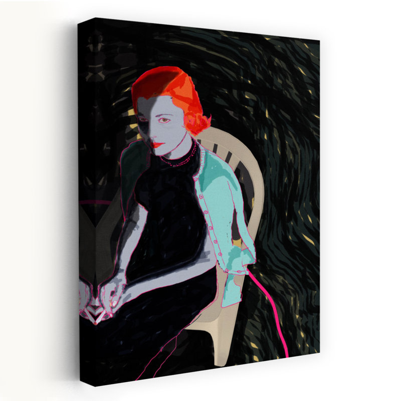 Art contemporain, art contemporain abstrait, H 18 po x l 12 po