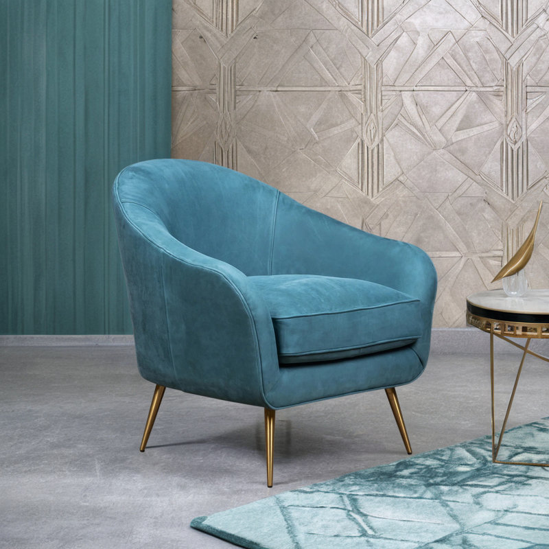 Leo Armchair, Evergreen Genuine Leather