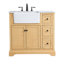 Ensemble de meuble-lavabo simple 36 po Pardue-851616321
