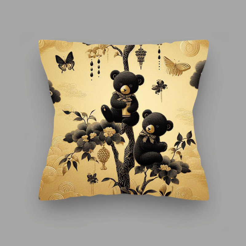 Reversible Throw Pillow