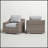Fully Assembled Patio Chair with Cushions 2