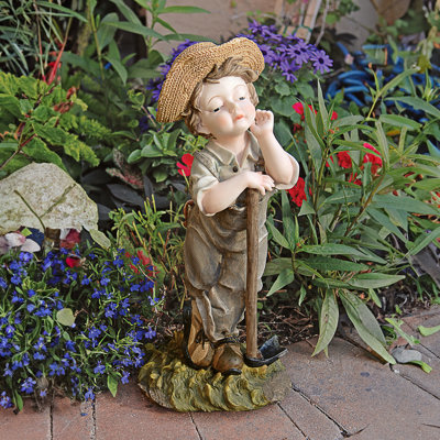 Statue de jardin fermier Frank