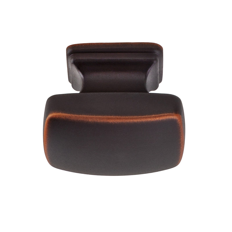 Grayson 1-1/4" Oil Rubbed Bronze Rectangle Knob Multipack, null