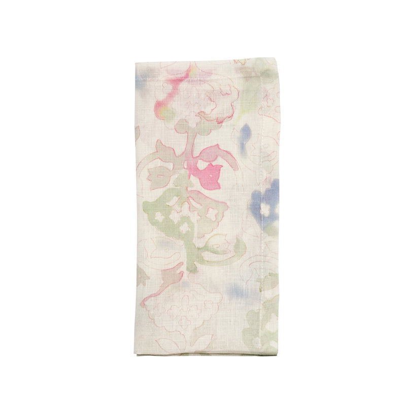 Giverny Napkin, Mint/Multi