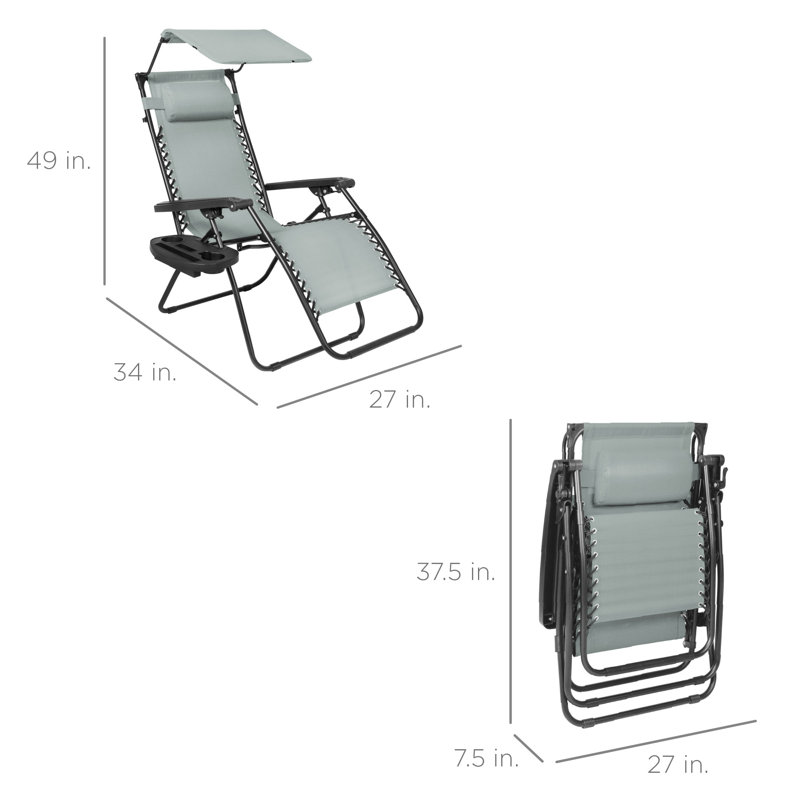 Alahia Folding Recliner Chair, Stardew