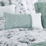 7 Piece Patchwork Brushed Microfiber Plain Weave Comforter Bedding Set