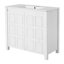 Meuble-lavabo de salle de bain avec lavabo et tablette de rangement