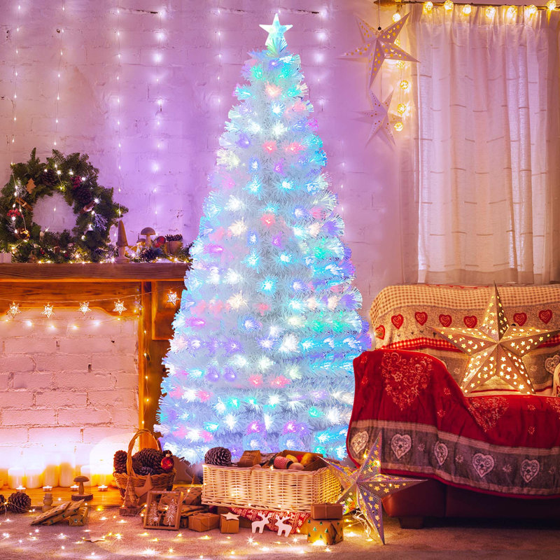 Arbre de Noël pin clair, 7 pi