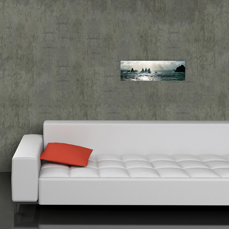 Plisson - No Frame Panoramic Print on Wood, 25cm H x 87cm W x 1.8cm D