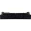 Canapé modulaire réversible en velours Hinesh-87141406