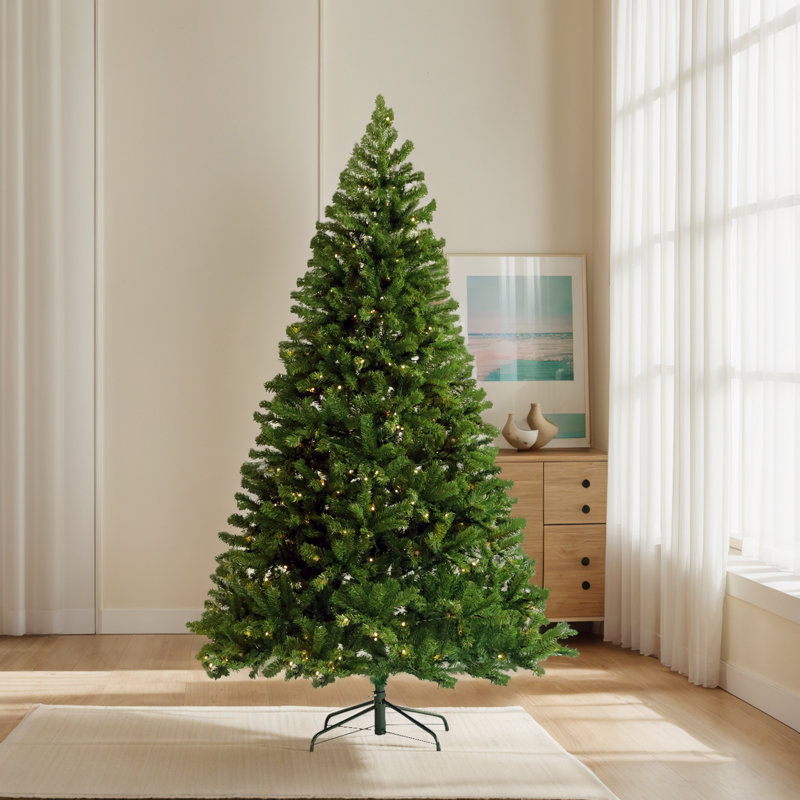 6ft Artificial  Pvc  Christmas Tree, Pre-Lit