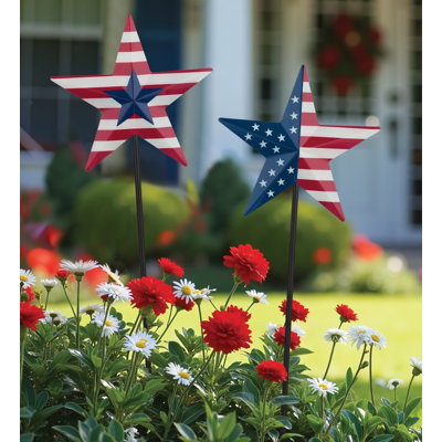 Ensemble de jeu de jardin en piquet 21 pouces Americana Festive Heritage