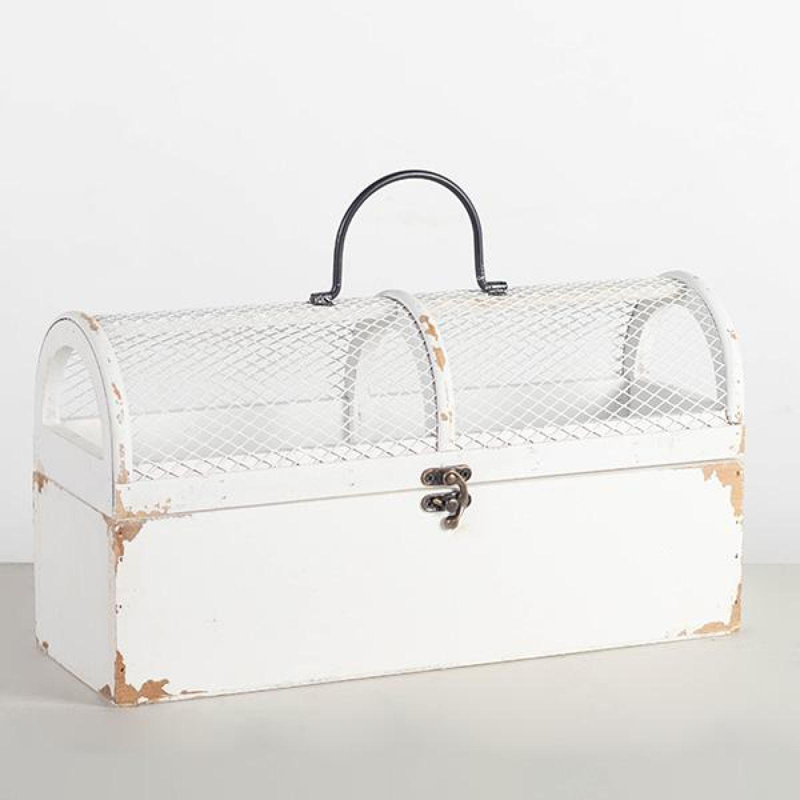 Coffre d'appoint en métal Rowberrow