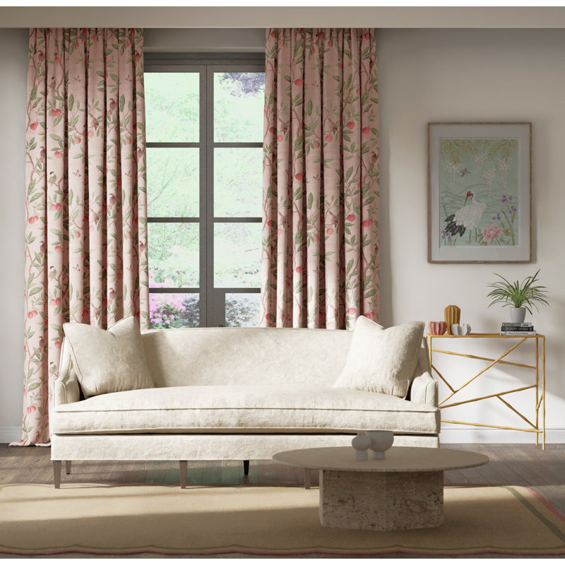 Ella Fabric, Powder/Sage/Peach