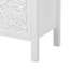 Meuble télé 47,2 po, 3 armoires, portes vitrées, pour meuble de style rétro de 43 po-1904099136