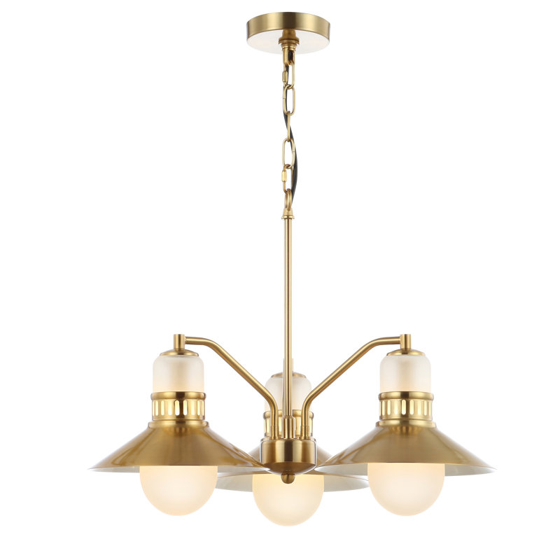Luminaire suspendu conique simple à 3 lumières Starcher