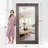  Mateus Distressed Full Length Wall Mirror with Wooden Frame-673777892-786184584