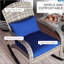 Chaise berçante d'extérieur en osier Adirondack