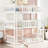 Twin Size Triple Rubber Wood Bunk Bed, With Ladders, Guardrails Detachable Bunk Bed, Twin Over Twin Over Twin-1888970704