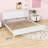 Disaya Wooden Platform Bed with Headboard and Footboard-164115047-164115064