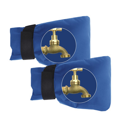 Outdoor Faucet Cover Insulation Snow And Frost Proof 5.9 Inch*7.3 Inch 2 Packes