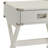 Babs White Finish Accent Table-403838847