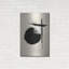 «Black & Neutral Abstract» par Petals Prints Design, art mural en métal-79193859